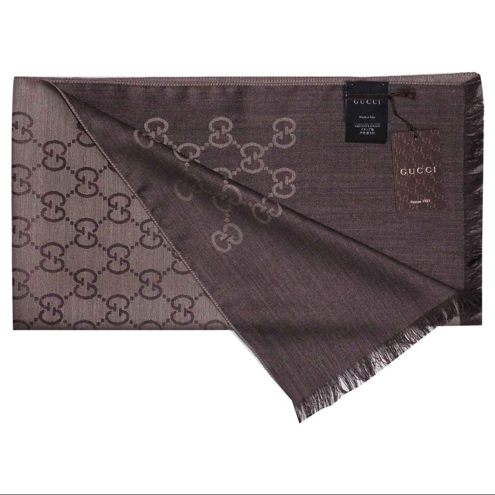 Gucci brown scarf - Picture 3 of 6